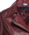 Giselle---Chiodo-Donna-Bordeaux-in-vera-pelle