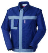 Giubbetto SerioTech Rosso/Grigio Casacca da Lavoro Maniche Staccabili Cotone Canvas Meccanico Gommista Officina