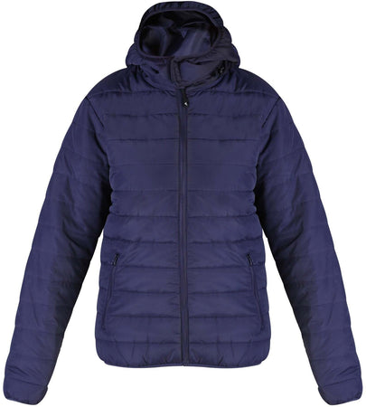 GIUBBINO CON CAPPUCCIO REMOVIBILE MODELLO STAR COLORE BLU NAVY VEGA