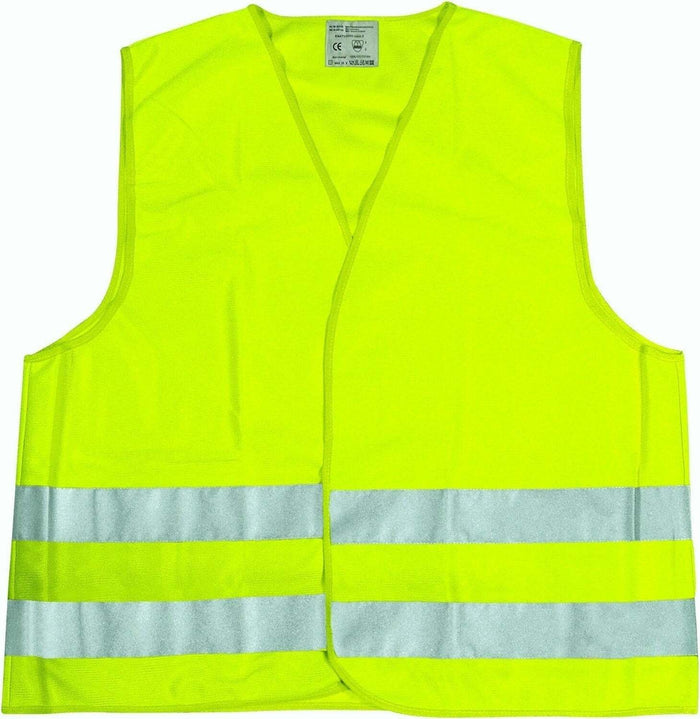 Gilet Alta Visibilità Uomo 10 Giubbotti Di Sicurezza Giallo Neon - Foto 2