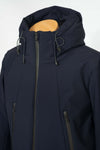 Giubbotto uomo con cappuccio - People of Shibuya - colore  blu