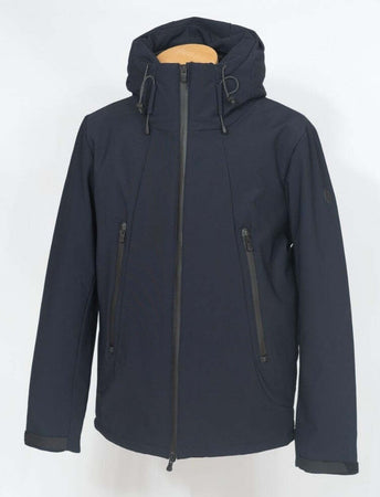 Giubbotto uomo con cappuccio - People of Shibuya - colore  blu