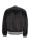 BILLIONAIRE BOYS CLUB Giubbotto Bomber Uomo College Satin Bomber Jacket Black da uomo