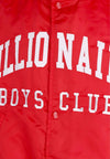 BILLIONAIRE BOYS CLUB Giubbotto Bomber Uomo College Satin Bomber Jacket Red da uomo