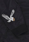 THE HUNDREDS Giubbotto Bomber Uomo East Souvenir Jacket Red da uomo
