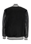 47 BRAND Giubbotto Bomber Uomo Mlb Wool Zip Up Neyyan Jet Black da uomo