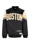 NEW ERA Giubbotto Bomber Uomo Nba Ce Snap Satin Jacket Boscel Black/original Team Colors da uomo