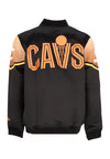 NEW ERA Giubbotto Bomber Uomo Nba Ce Snap Satin Jacket Clecav Black/original Team Colors da uomo