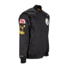 MITCHELL & NESS Giubbotto Bomber Uomo Nfl Lightweight Satin Bomber Pitste Original Team Colors da uomo