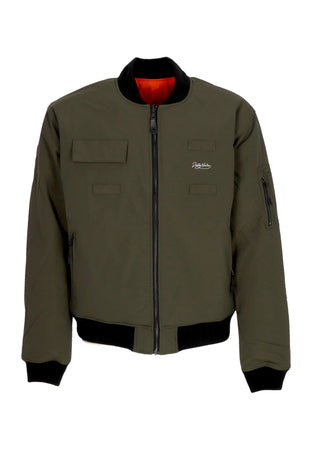 DOLLY NOIRE Giubbotto Bomber Uomo Reversible Combat Bomber Black da uomo