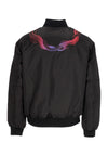 PHOBIA Giubbotto Bomber Uomo Snake Print Bomber Black/blue/red da uomo