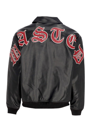 WASTED PARIS Giubbotto College Uomo Kingdom Curve Varsity Jacket Black da uomo
