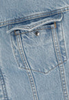 ARTE Giubbotto Jeans Uomo Bird Back Jacket Bleach da uomo