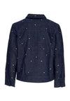 ARTE Giubbotto Jeans Uomo Heart Denim Jacket Navy da uomo