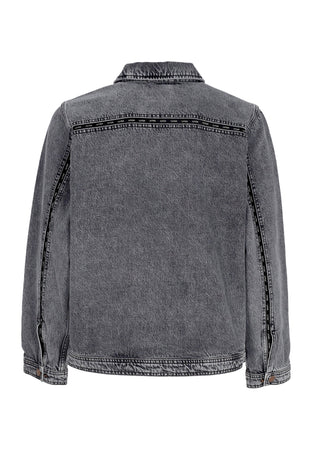 IUTER Giubbotto Jeans Uomo Seam Denim Ally Jacket Grey Bleach da uomo
