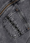 IUTER Giubbotto Jeans Uomo Seam Denim Ally Jacket Grey Bleach da uomo
