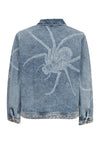 IUTER Giubbotto Jeans Uomo Spider Denim Ally Jacket Blue Bleach da uomo
