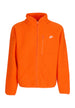 Nike Giubbotto Pile Uomo Club Winter Jacket Safety Orange/white da uomo