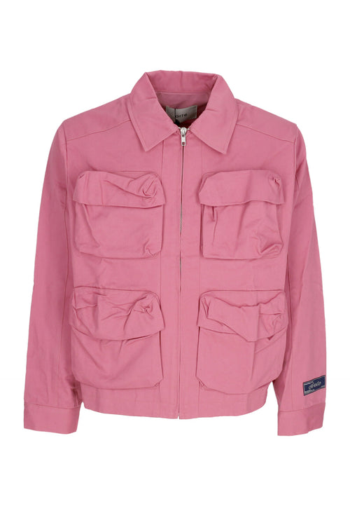 ARTE Giubbotto Uomo 3d Pockets Nylon Jacket Pink da uomo