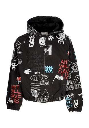 ARTE Giubbotto Uomo Art Saves Jacket Black da uomo