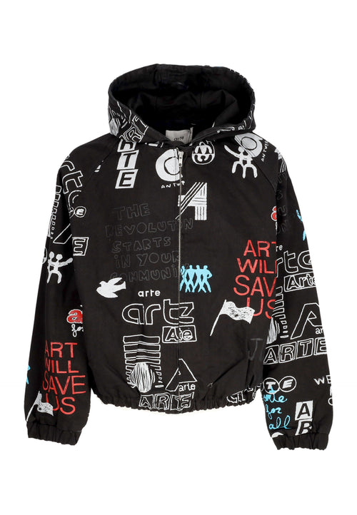 ARTE Giubbotto Uomo Art Saves Jacket Black da uomo