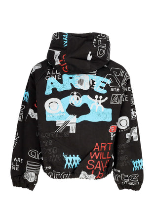 ARTE Giubbotto Uomo Art Saves Jacket Black da uomo