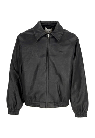 ARTE Giubbotto Uomo Basic Leather Jacket Black da uomo
