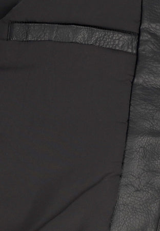 ARTE Giubbotto Uomo Basic Leather Jacket Black da uomo