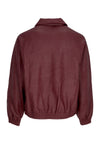ARTE Giubbotto Uomo Basic Leather Jacket Bordeaux da uomo