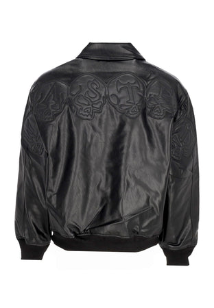 WASTED PARIS Giubbotto Uomo Bury Varsity Jacket Black da uomo