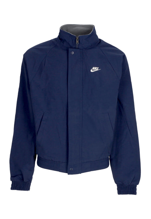 Nike Giubbotto Uomo Club Futura Jacket Midnight Navy/white da uomo