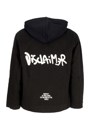 DISCLAIMER Giubbotto Uomo Jacket Black da uomo