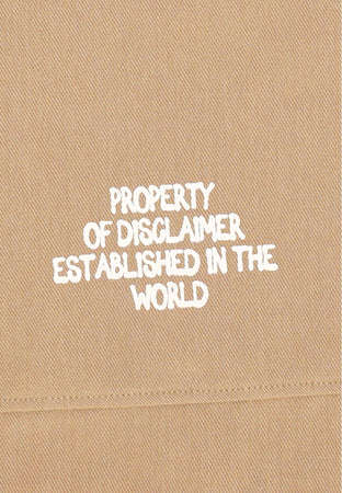 DISCLAIMER Giubbotto Uomo Jacket Camel da uomo