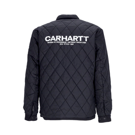 CARHARTT WIP Giubbotto Uomo Madera Jacket Black/white da uomo