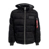 ALPHA INDUSTRIES Giubbotto Uomo Puffer Cord Black da uomo