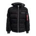 ALPHA INDUSTRIES Giubbotto Uomo Puffer Cord Black da uomo
