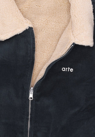 ARTE Giubbotto Uomo Sherpa Jacket Green da uomo