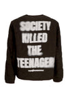 THE HUNDREDS Giubbotto Uomo Teenager Liner Jacket Black da uomo