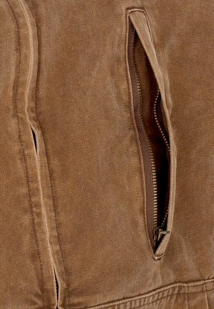 USUAL Giubbotto Uomo Work Jacket Brown da uomo