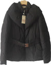 Giubotto da donna nero elegante con cintura alla vita piumino nero donna imbottito art. 15204 giubbino donna Katrina giubbino donna L'Orchidea - Siderno, Commerciovirtuoso.it