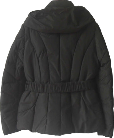 Giubotto da donna nero elegante con cintura alla vita piumino nero donna imbottito art. 15204 giubbino donna Katrina giubbino donna L'Orchidea - Siderno, Commerciovirtuoso.it