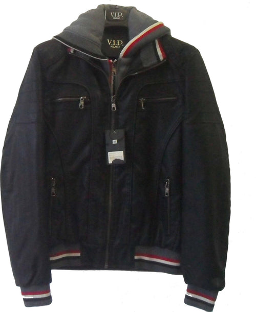 Giubotto da uomo VIP MILANO art. 21551 giubbino sportivo con cappuccio removibile e zip impermeabile giubbino uomo L'Orchidea - Siderno, Commerciovirtuoso.it