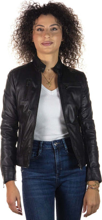 Giulia---Giacca-Donna-Nera-in-vera-pelle