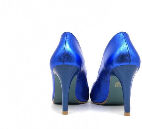 GIULIA Decollétè Metal Blue