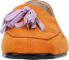GIULIA-NERI-Scarpe-basse-Arancio-da-donna