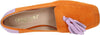 GIULIA-NERI-Scarpe-basse-Arancio-da-donna