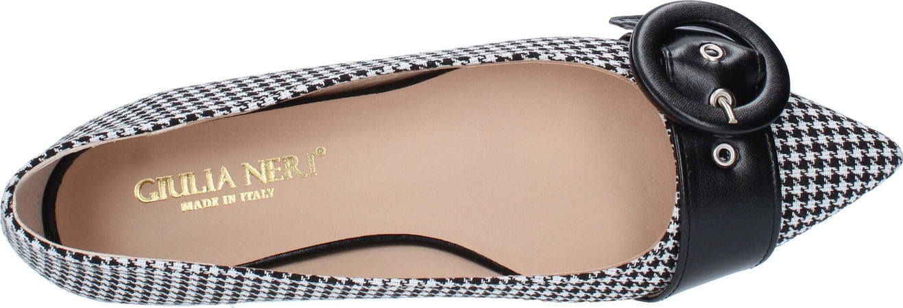 GIULIA-NERI-Scarpe-basse-Bianco-da-donna