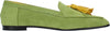 GIULIA-NERI-Scarpe-basse-Verde-da-donna