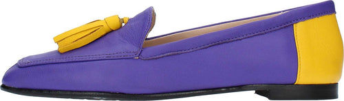 GIULIA-NERI-Scarpe-basse-Viola-da-donna