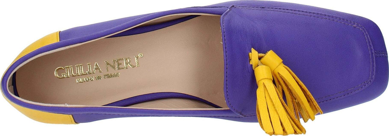GIULIA-NERI-Scarpe-basse-Viola-da-donna
